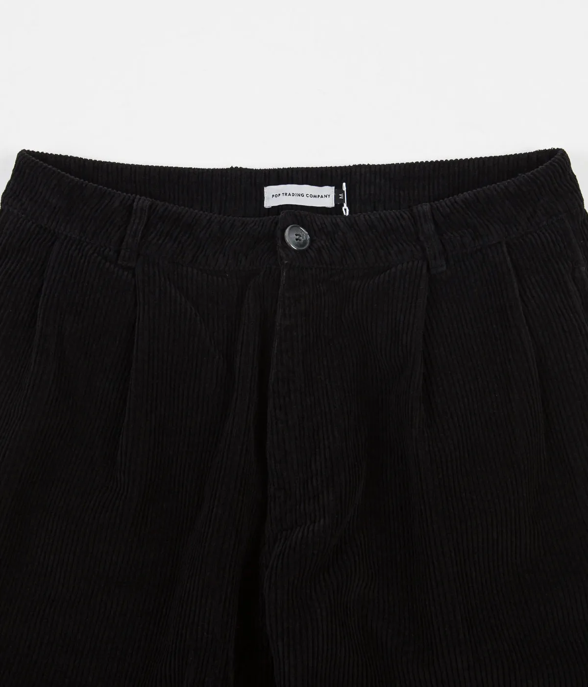 Pop Trading Company Corduroy Suit Pants - Black