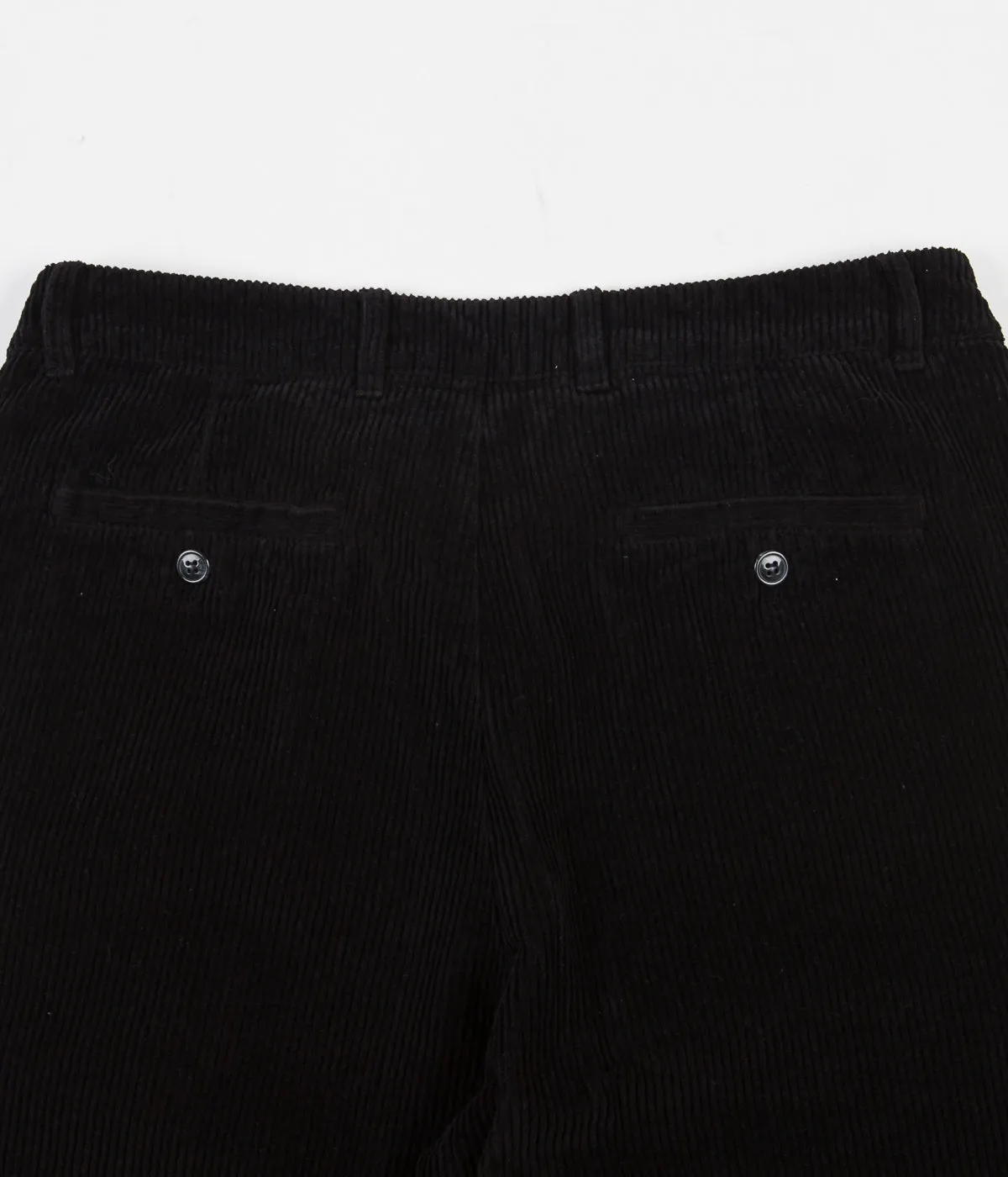Pop Trading Company Corduroy Suit Pants - Black