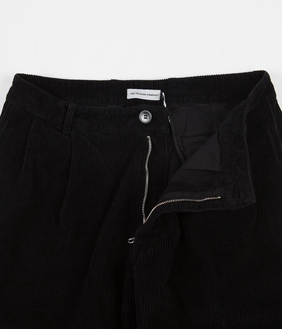Pop Trading Company Corduroy Suit Pants - Black