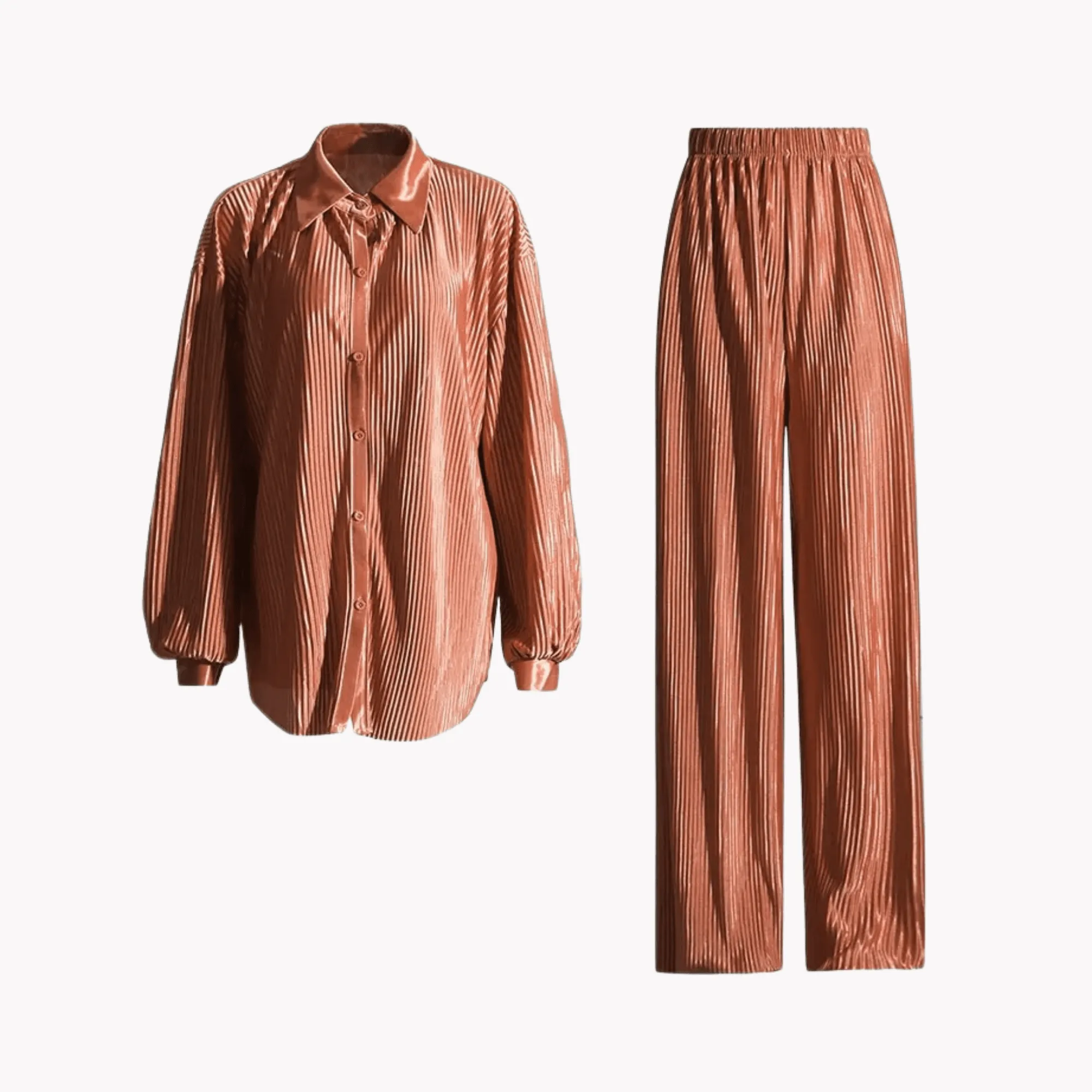 Pre Order:  Pleated Set - @aishcream1