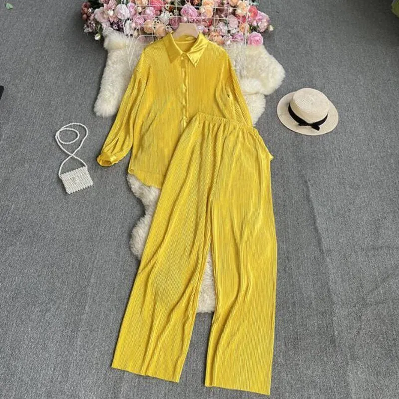 Pre Order:  Pleated Set - @aishcream1