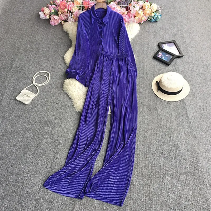 Pre Order:  Pleated Set - @aishcream1