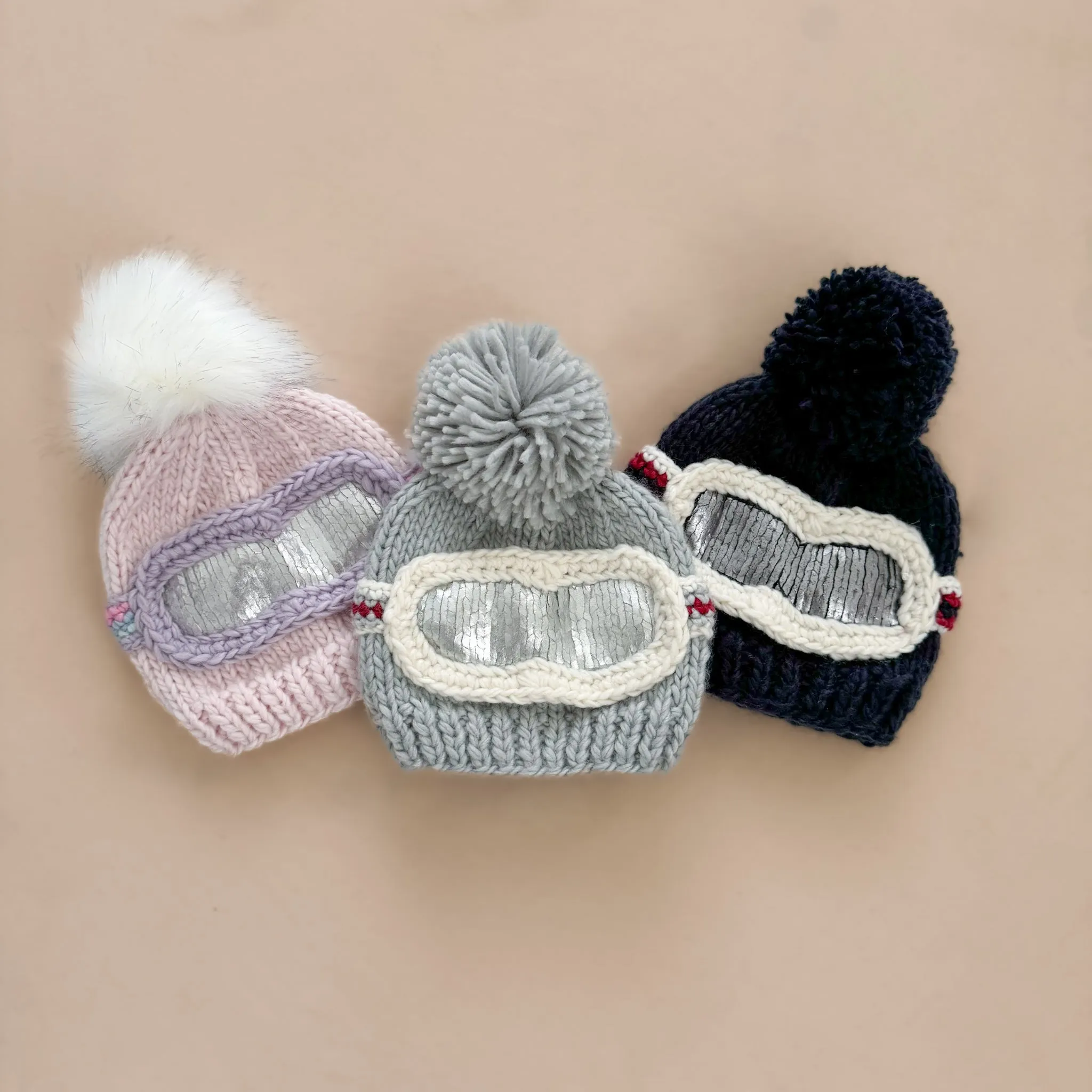 PREORDER Ski Goggles Beanie, Navy
