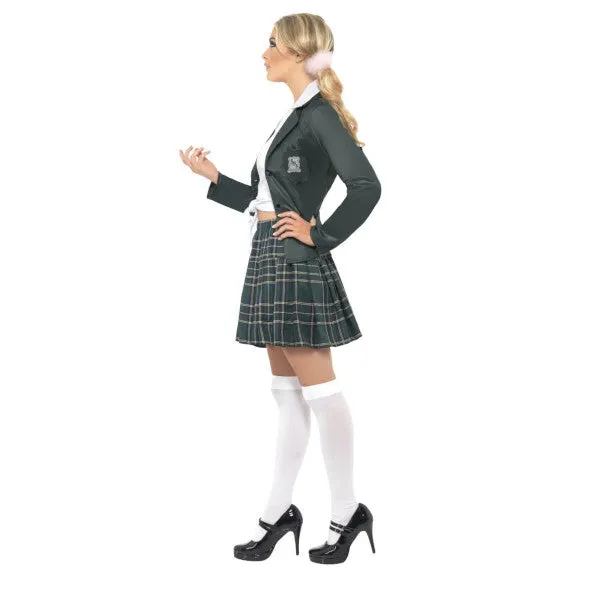Preppy Schoolgirl Costume, Grey
