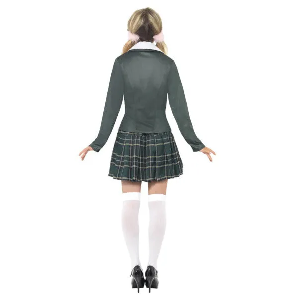 Preppy Schoolgirl Costume, Grey
