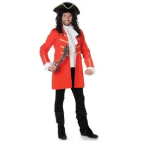 Red Pirate Costume - Adult - Karnival