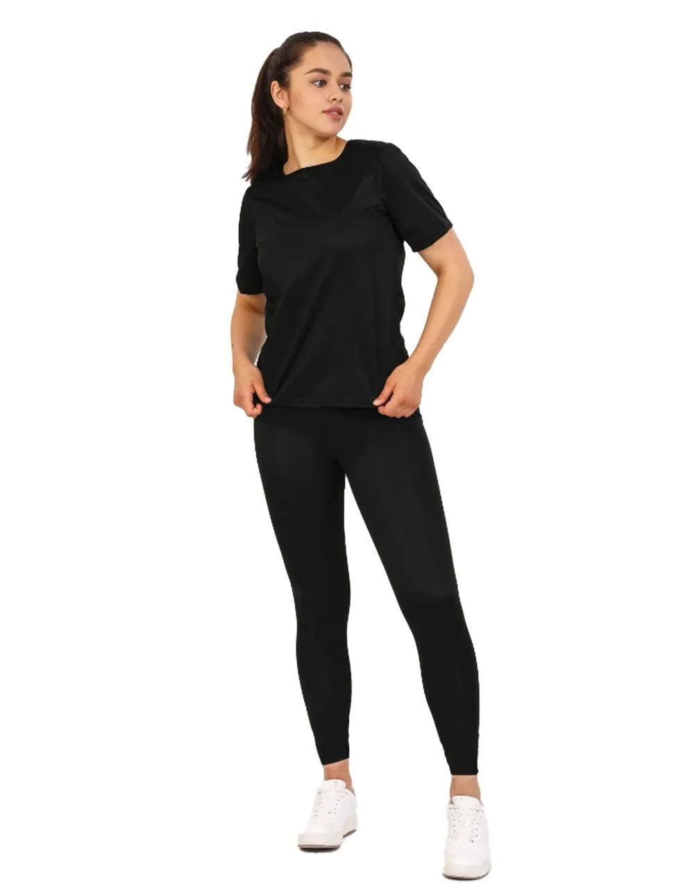 Sauna thermal set T-shirts to promote healthy sweating and weight loss