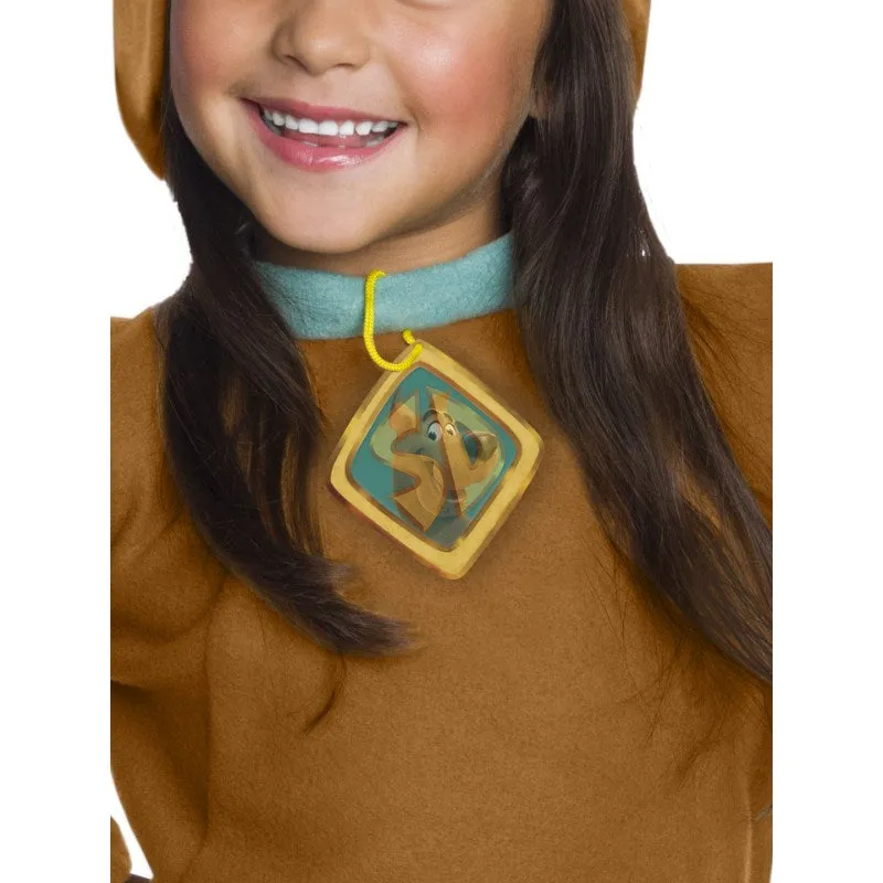 Scooby Doo Costume with Lenticular Badge - Toddler