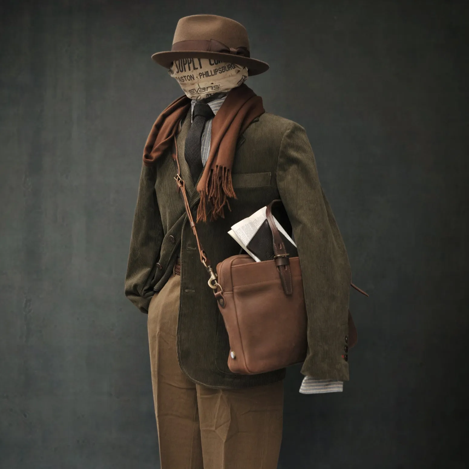 Shoemaker's Jacket - Olive Corduroy - S, M, L, XL