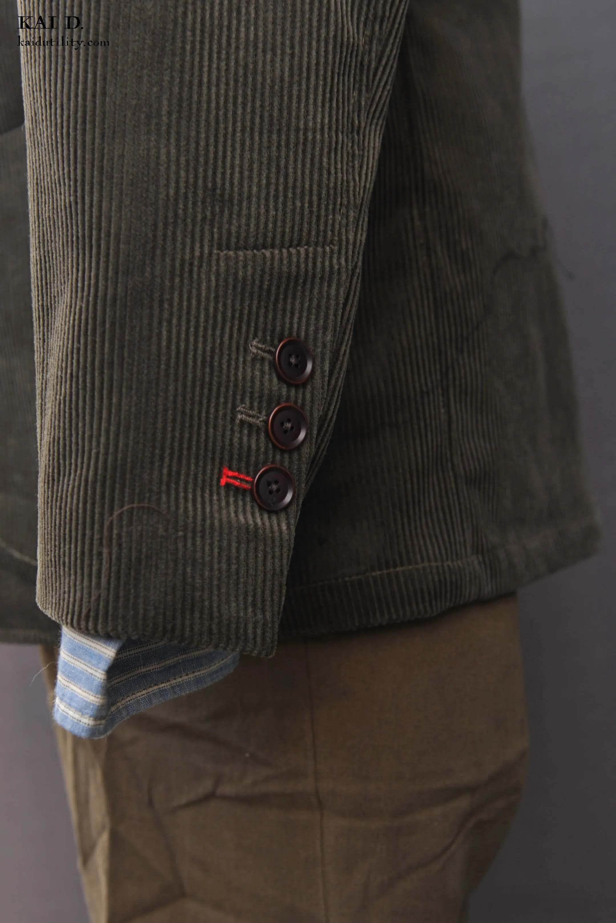 Shoemaker's Jacket - Olive Corduroy - S, M, L, XL