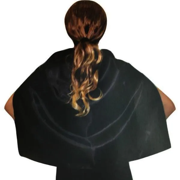 Short Cape - (Black & Red)
