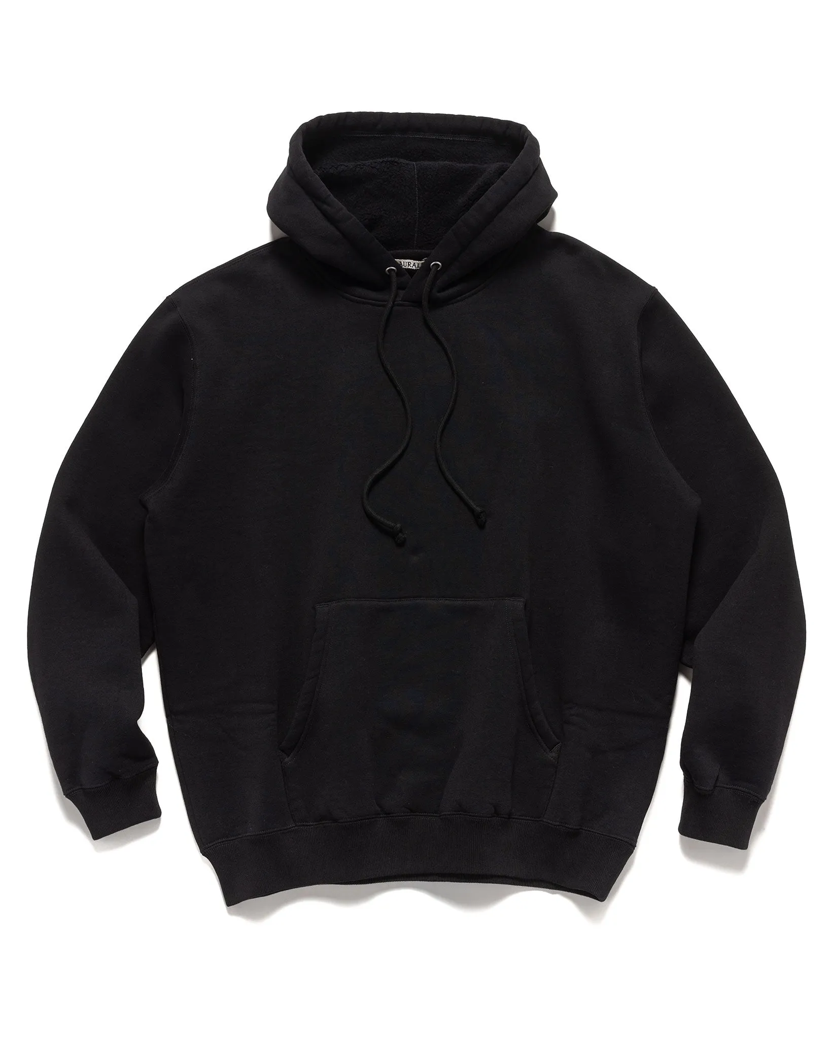 Smooth Soft Sweat P/O Parka Black