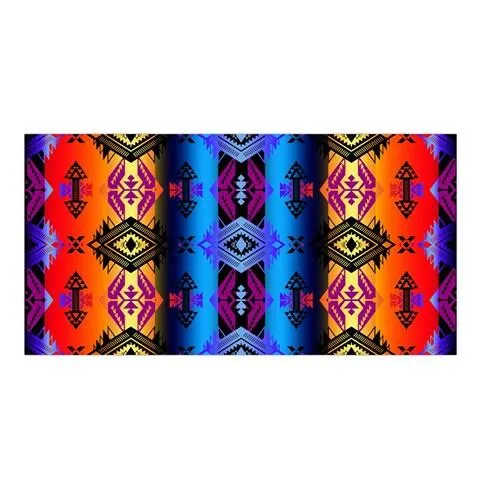 Sovereign Nation Sunset Satin Shawl