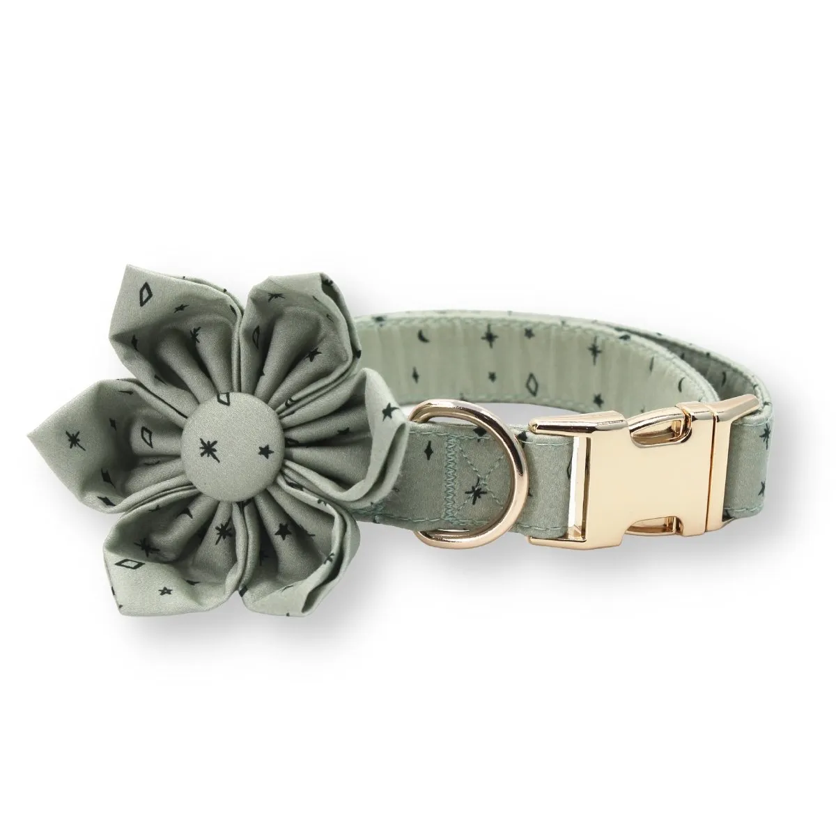 Stars Flower Unbreakable Collar™ & Leash Set