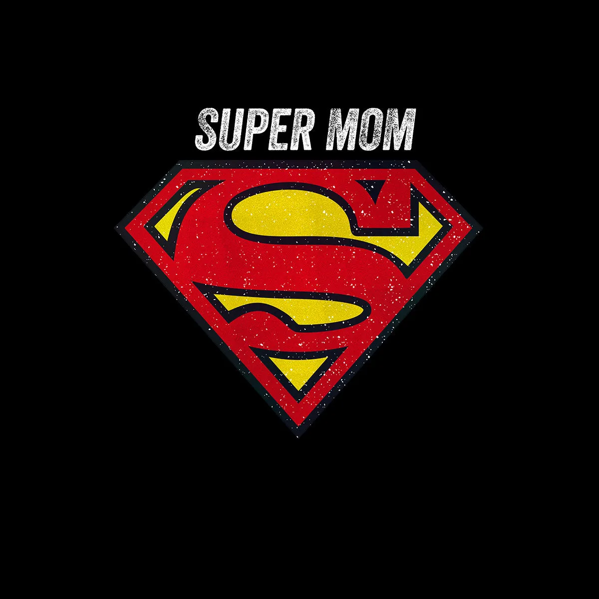 Super Mom Retro Superman DC Comix Action Hero T-shirt for Kids