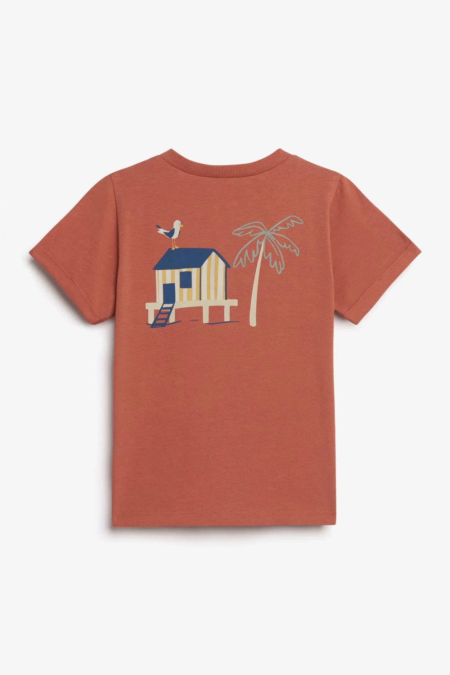 T-shirt henley en coton - Bébé garçon