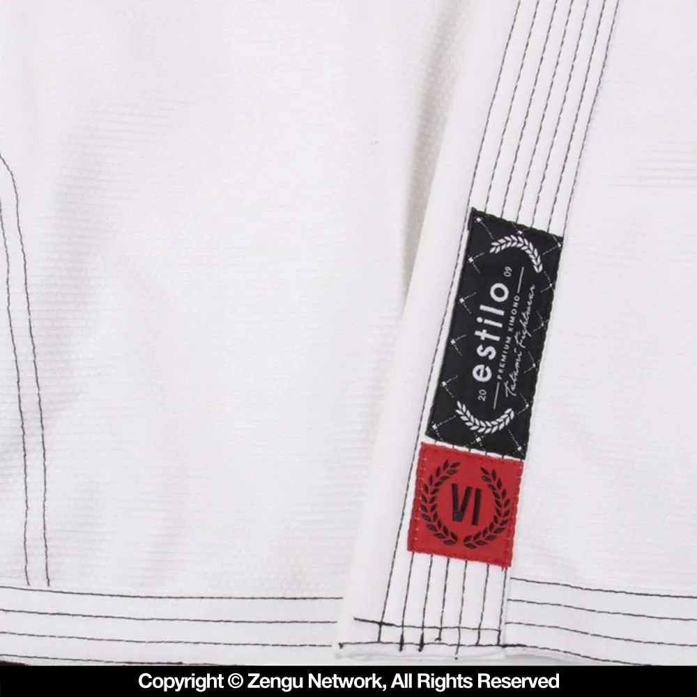Tatami "Estilo 6.0" BJJ Gi - White/Black