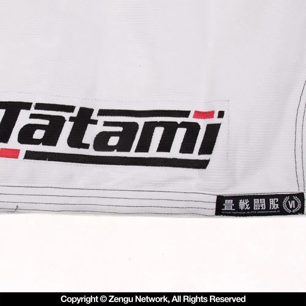 Tatami "Estilo 6.0" BJJ Gi - White/Black
