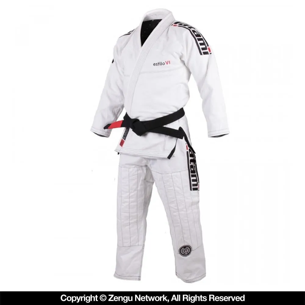 Tatami "Estilo 6.0" BJJ Gi - White/Black
