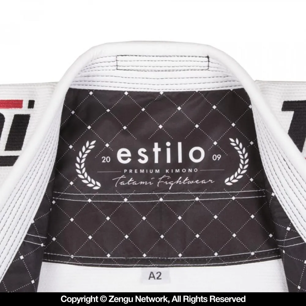 Tatami "Estilo 6.0" BJJ Gi - White/Black