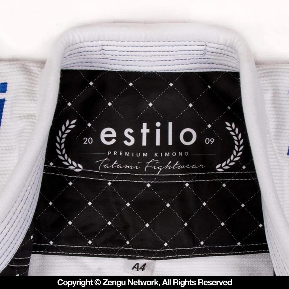 Tatami "Estilo 6.0" BJJ Gi - White/Blue