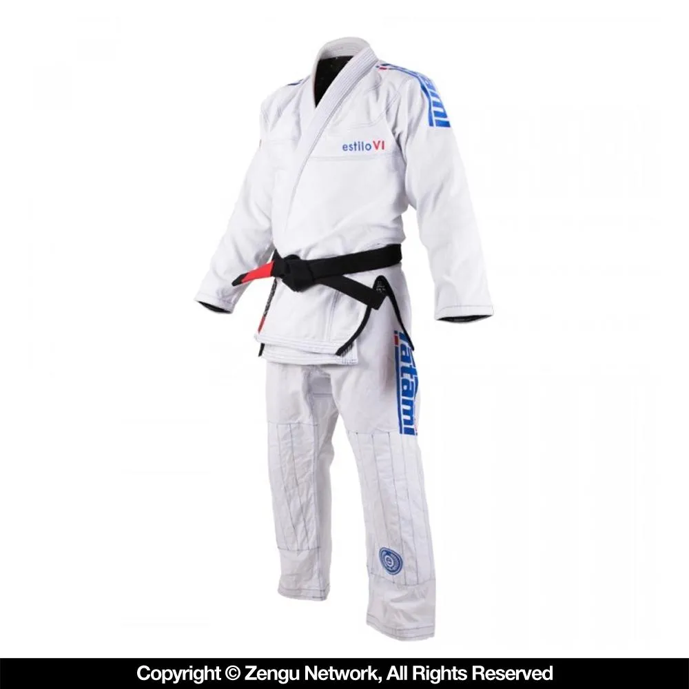Tatami "Estilo 6.0" BJJ Gi - White/Blue