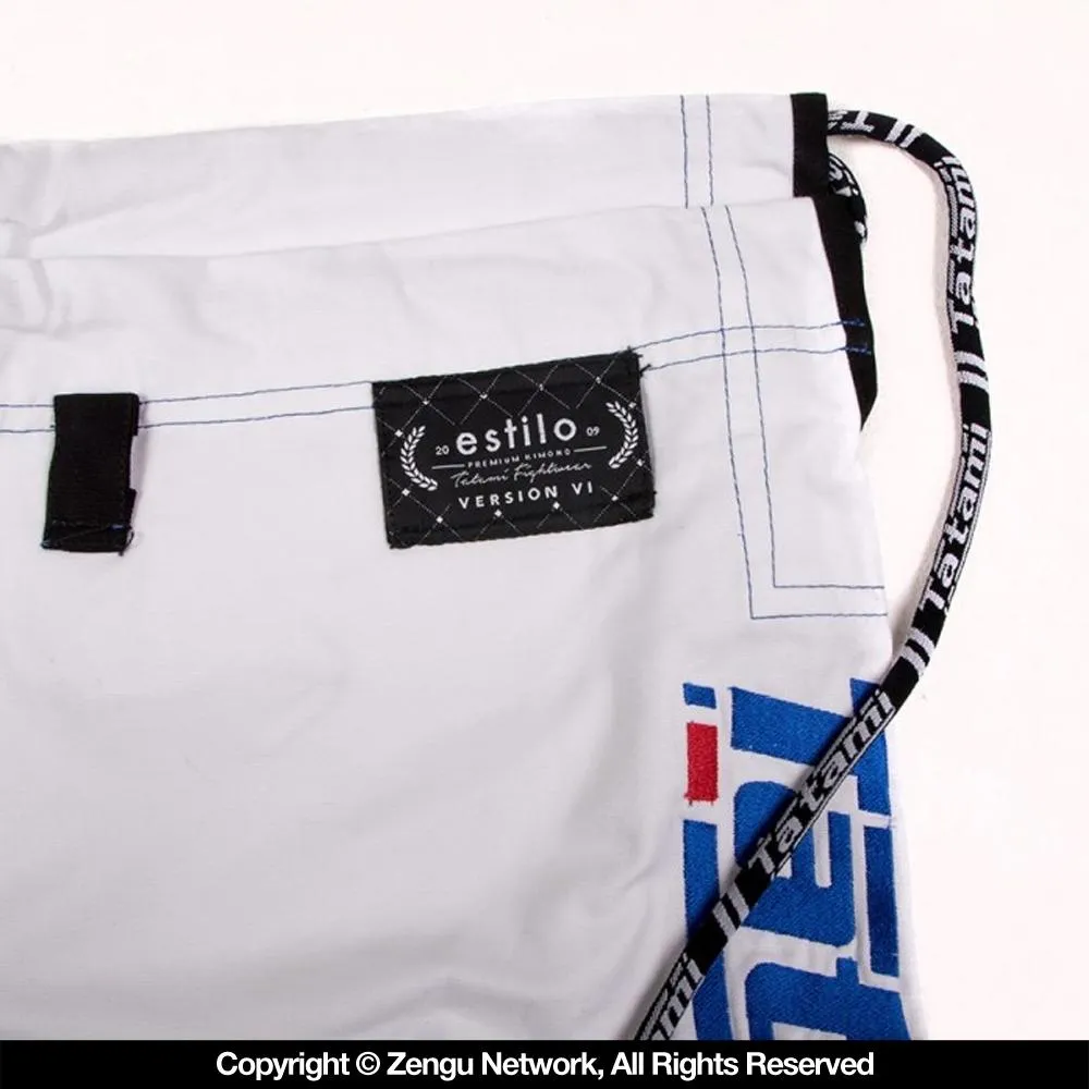 Tatami "Estilo 6.0" BJJ Gi - White/Blue