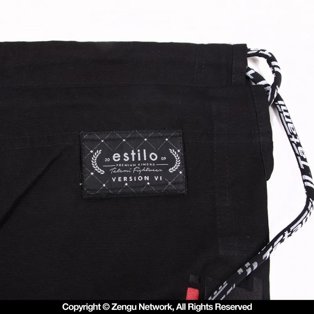 Tatami "Estilo 6.0" Women's BJJ Gi - Black/Black
