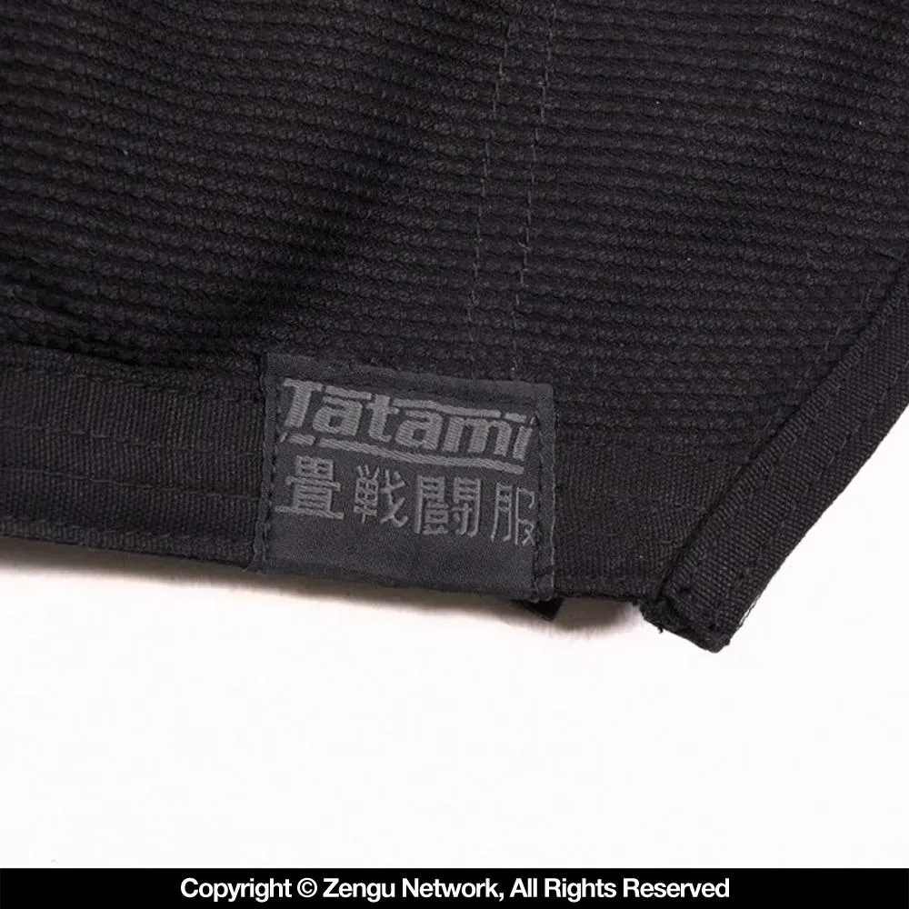 Tatami "Estilo 6.0" Women's BJJ Gi - Black/Black