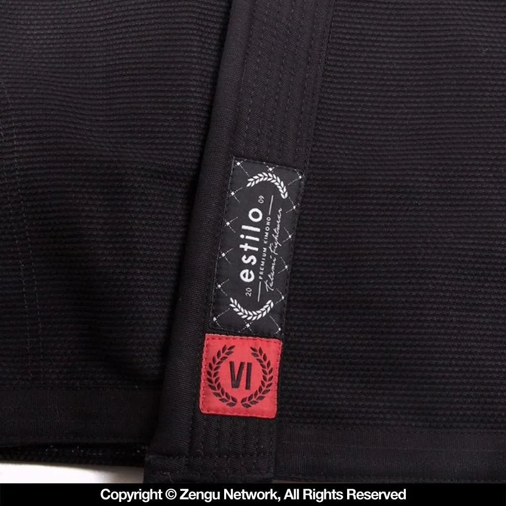 Tatami "Estilo 6.0" Women's BJJ Gi - Black/Black