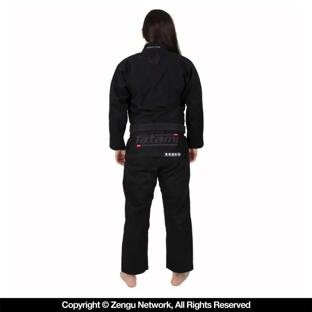 Tatami "Estilo 6.0" Women's BJJ Gi - Black/Black