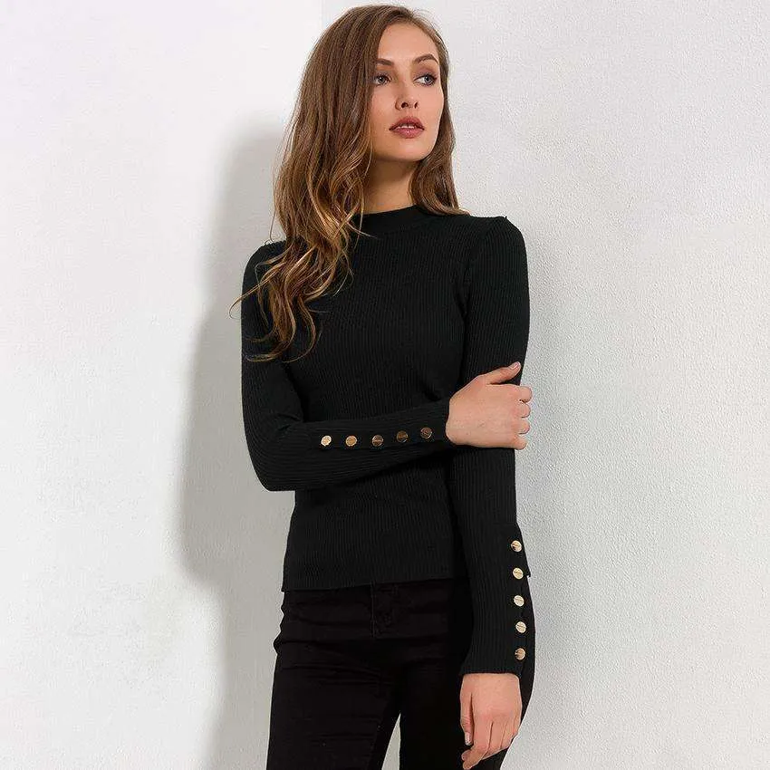 Tatiana Knitted Pullover Sweater