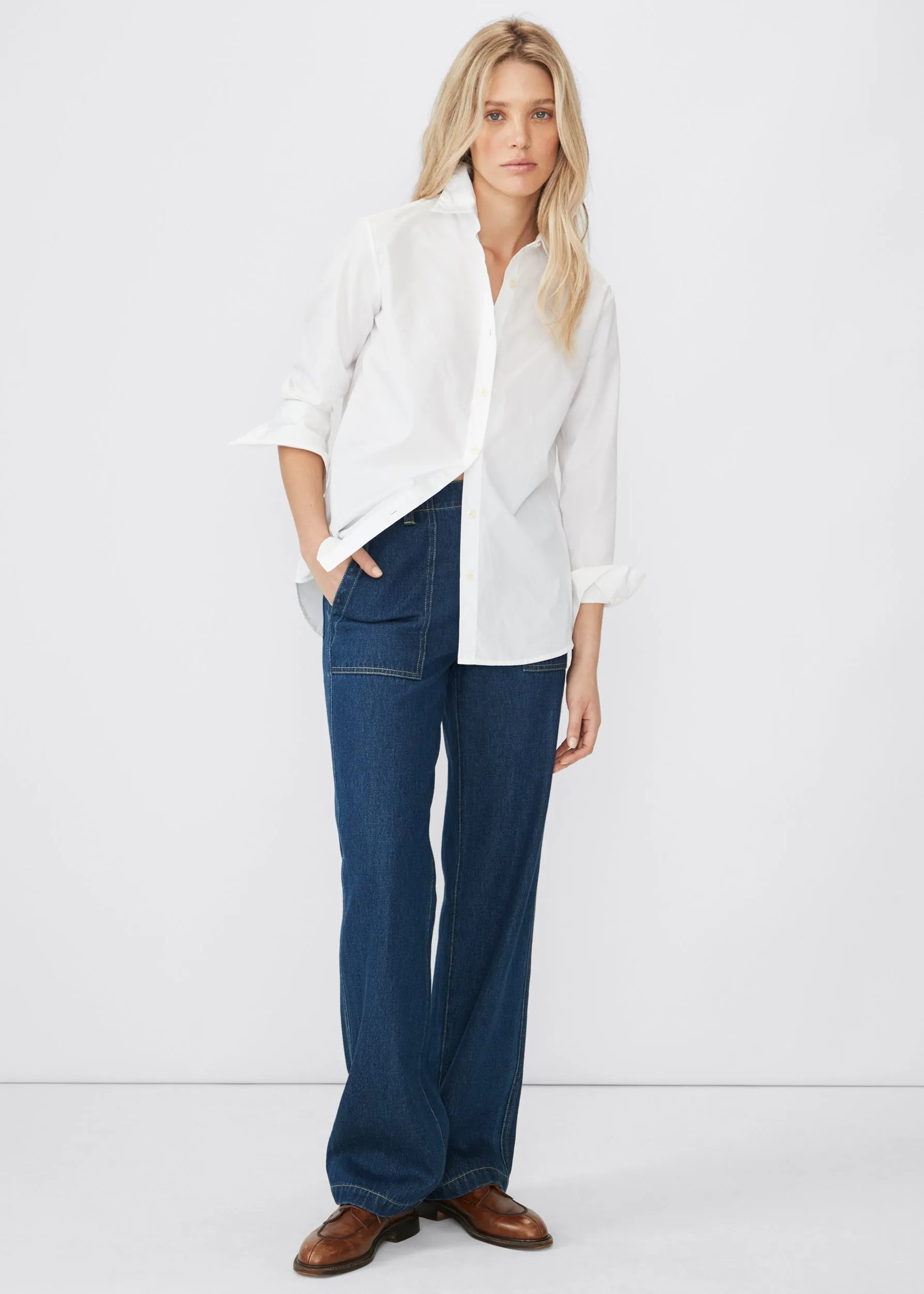 The Denim City Pants - Dark Denim