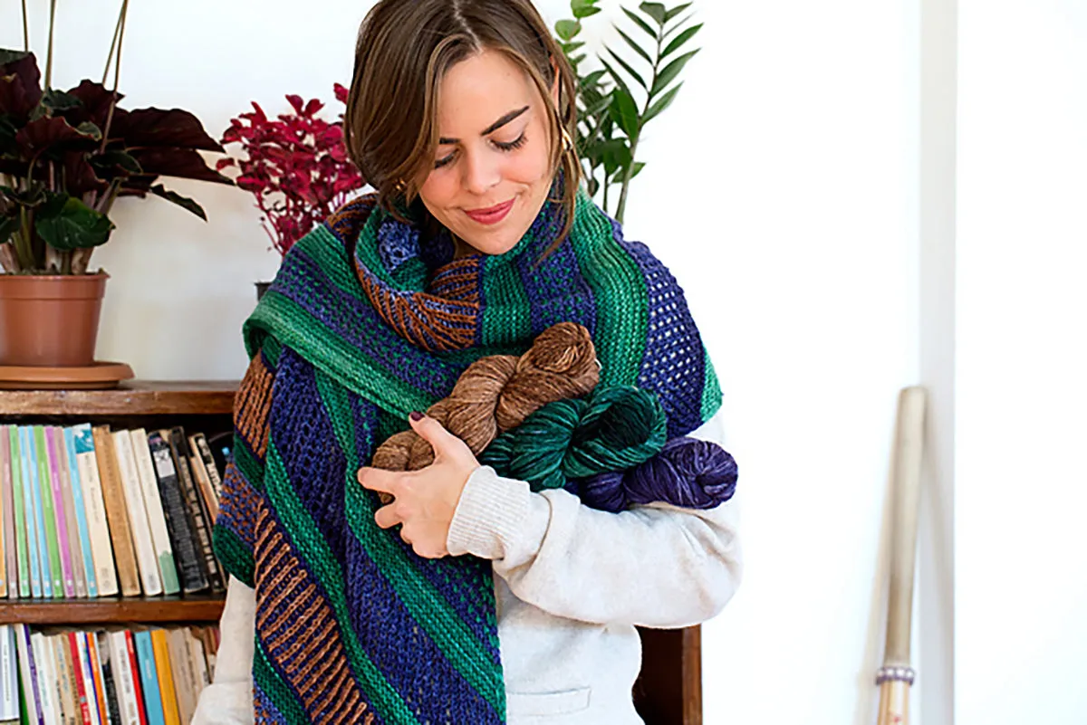 Urth Yarns Urth PDF Patterns - Maya Shawl - PDF Download