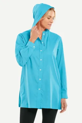 Women's Iztapa Beach Shirt  |  Aruba Blue