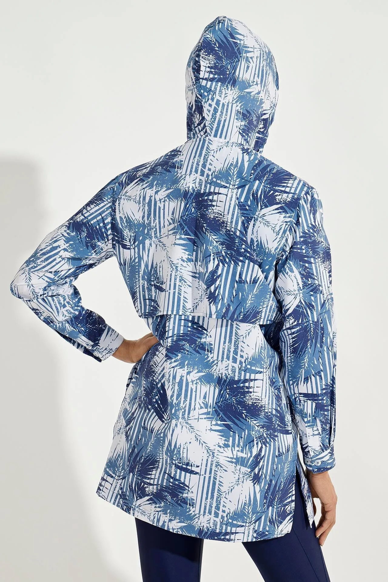 Women's Iztapa Beach Shirt  |  Bora Blue Coastal Stripe