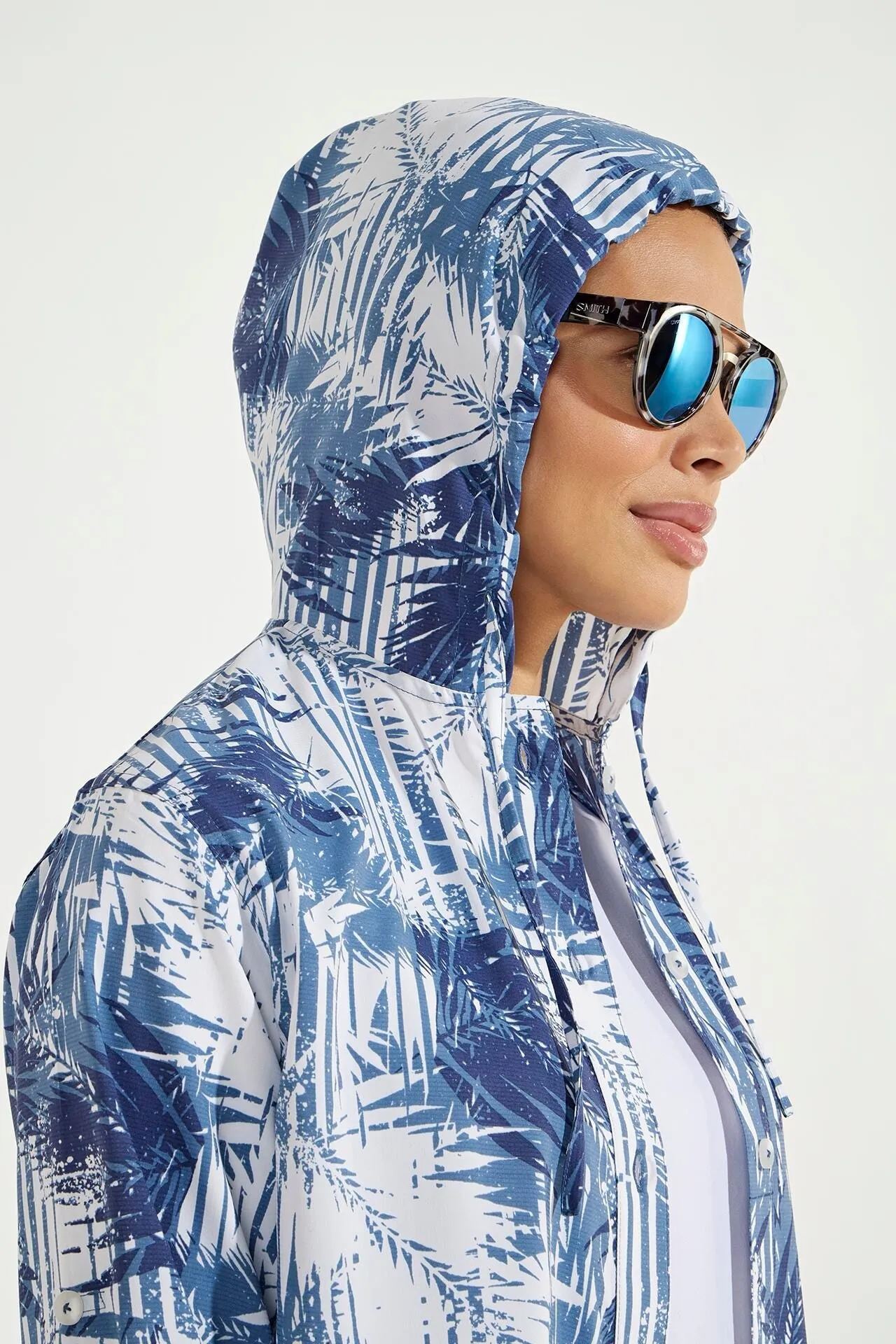 Women's Iztapa Beach Shirt  |  Bora Blue Coastal Stripe