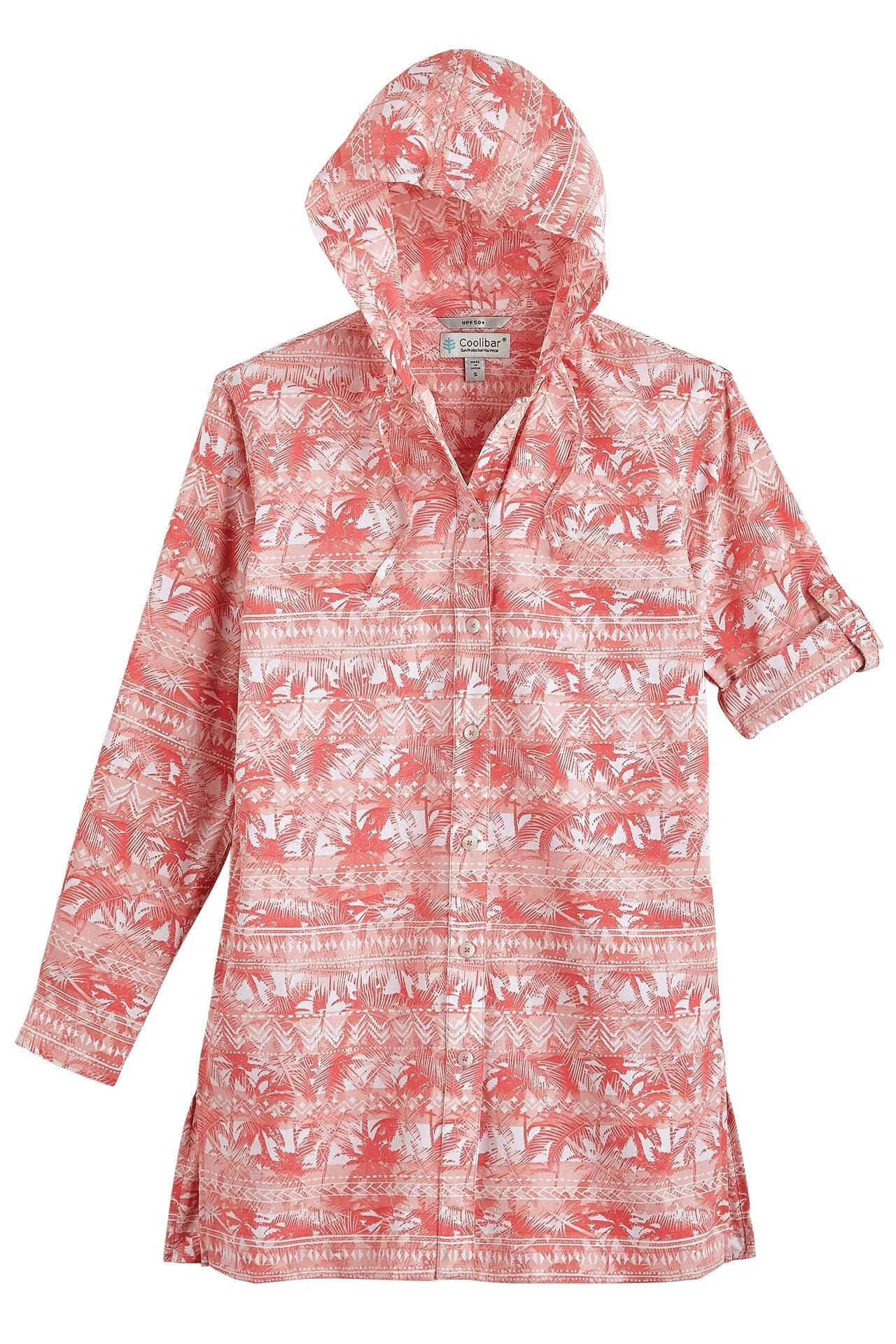 Women's Iztapa Beach Shirt  |  Coral Laheina