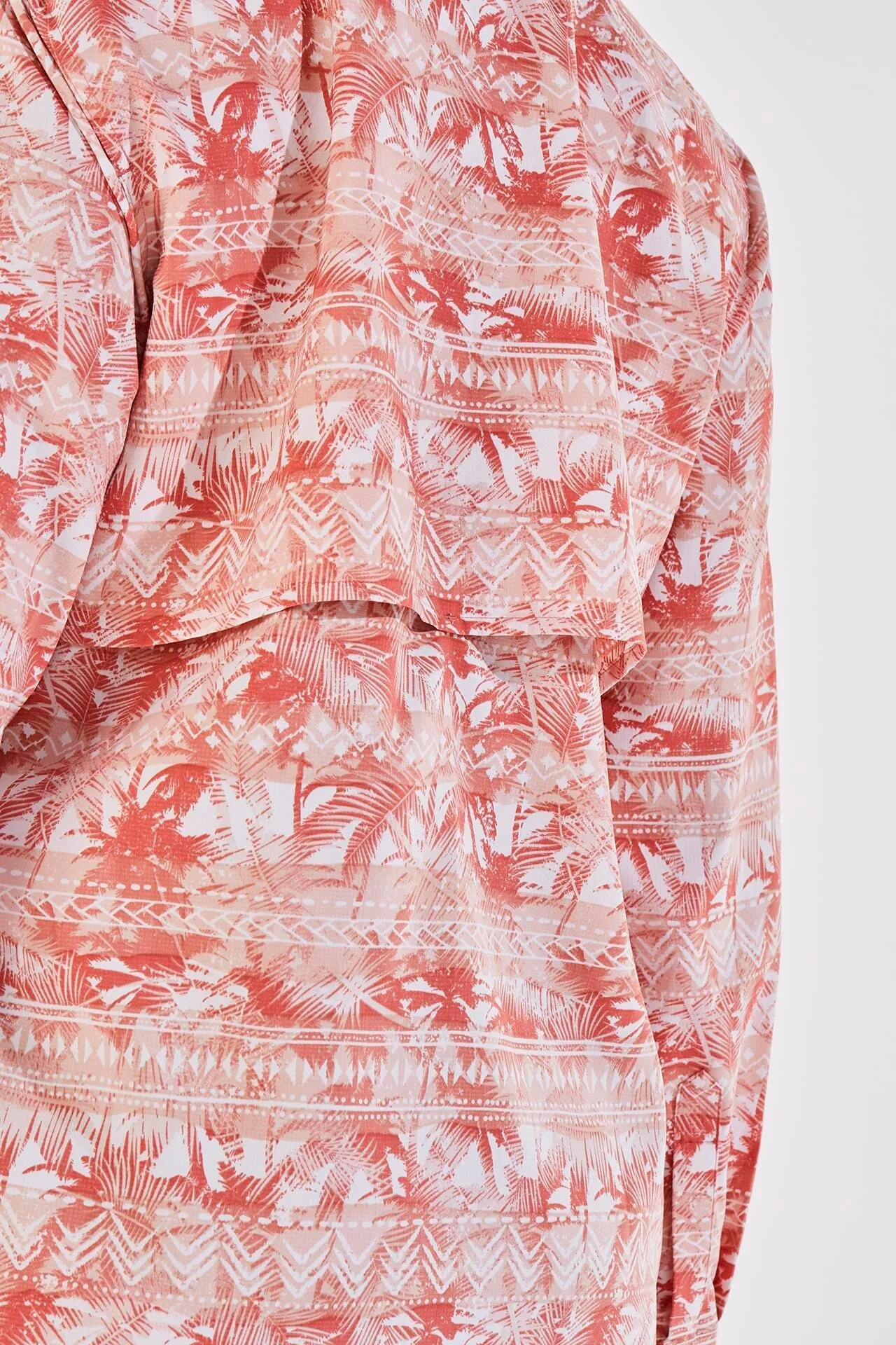 Women's Iztapa Beach Shirt  |  Coral Laheina