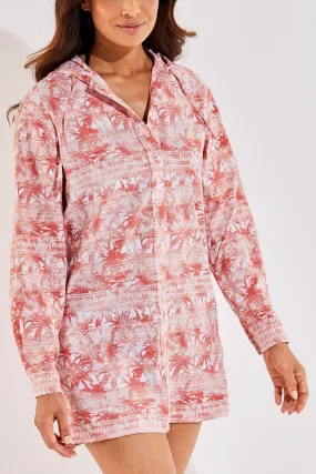 Women's Iztapa Beach Shirt  |  Coral Laheina