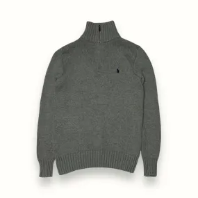 Youth Ralph Lauren quarter zip knit (M)